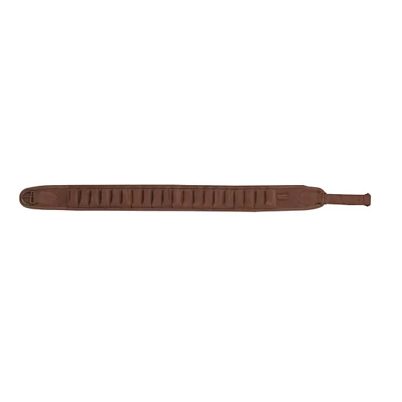 Patronengürtel für Jagdgewehr 20 Röhren aus Wildleder