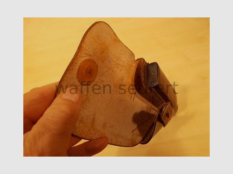 Original Pistolentasche mit PP Manurhin Magazin 7,65