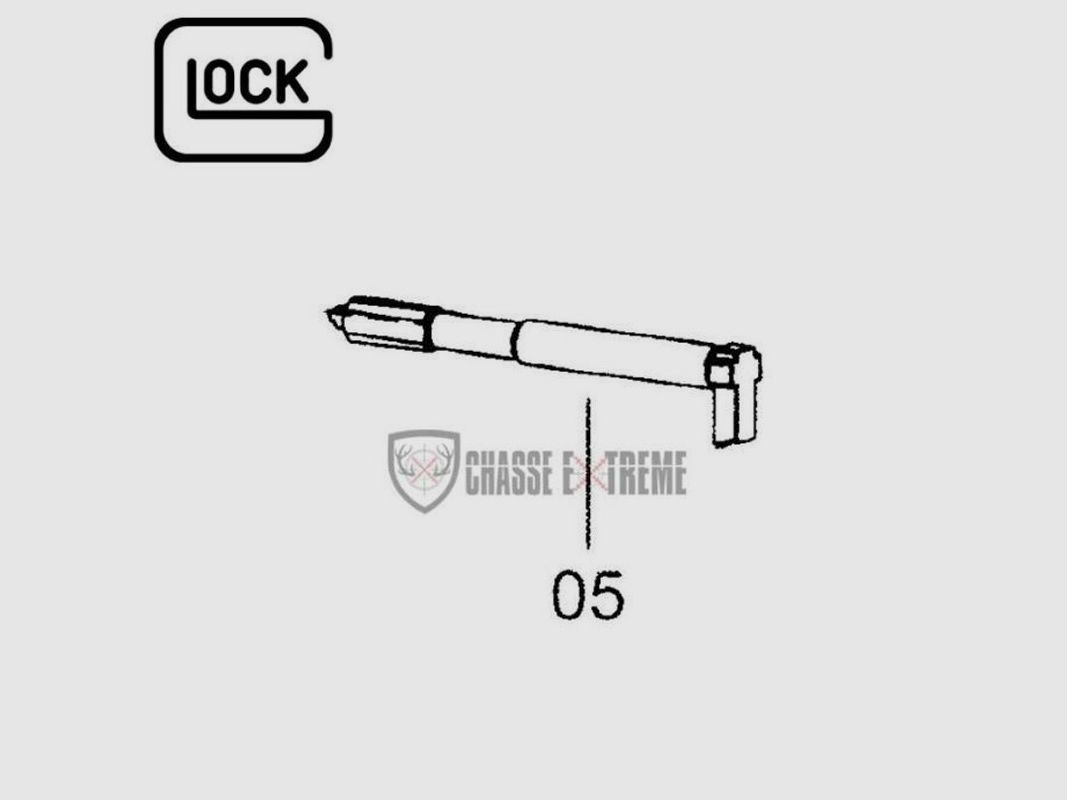 GLOCK Werkzeug Schlagbolzen Gen 5 9mm