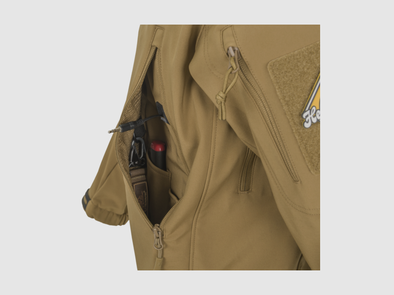 Helikon-Tex - Kurtka GUNFIGHTER - Shark Skin Windblocker - Olive Green - KU-GUN-FM-02, zdjęcie 9 z 12