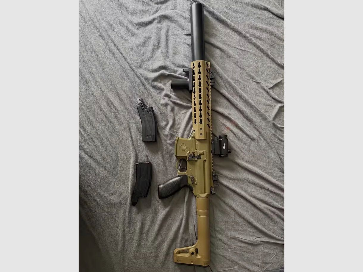 Sig Sauer MCX with Red Dot CO2 