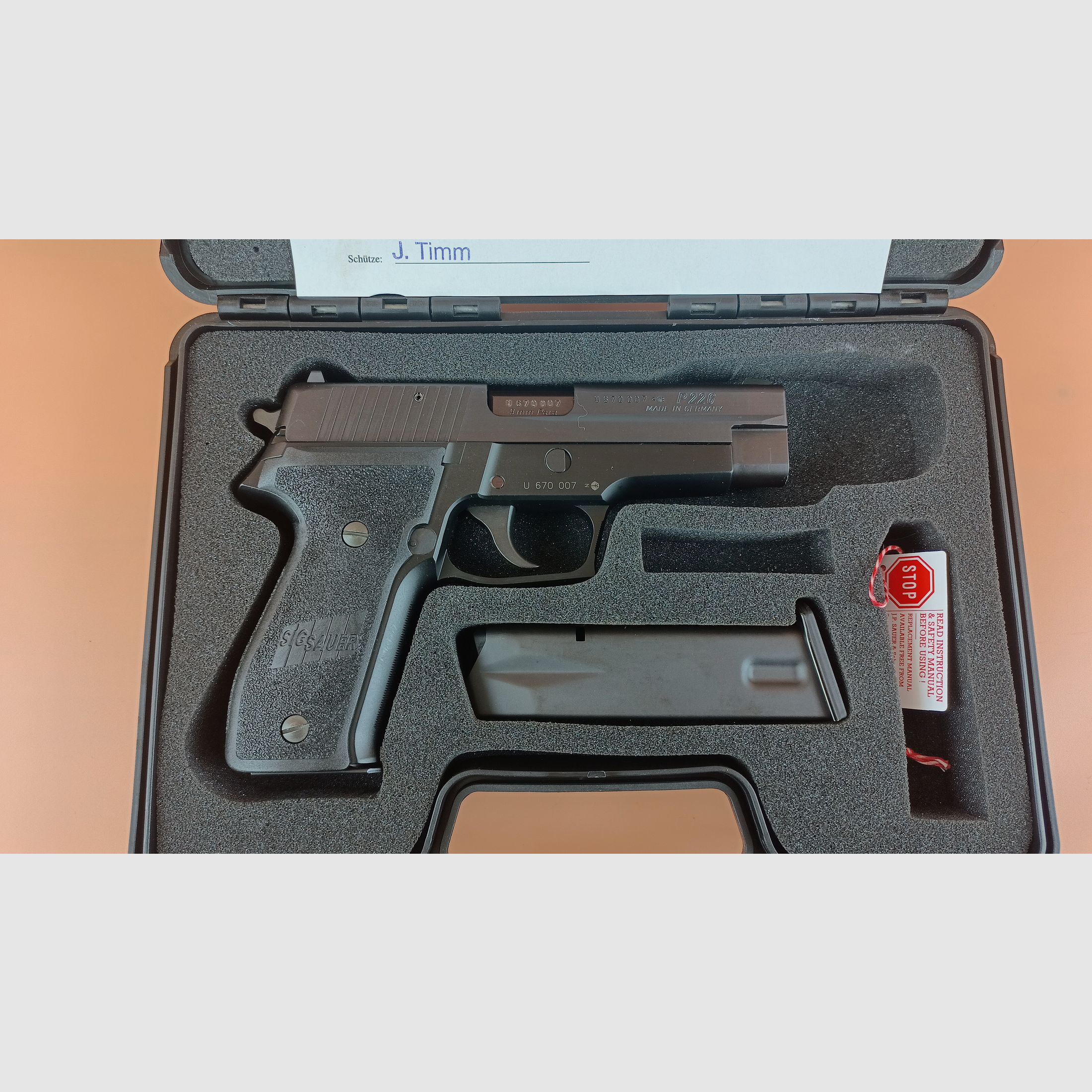 SIG Sauer SIG P226 Kal. 9mmLuger, 9mm Para *made in Germany*