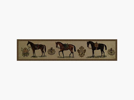 Lovergreen sacs et tapis de sol et paillassons motif bloqueur de courant d'air chevaux sellés