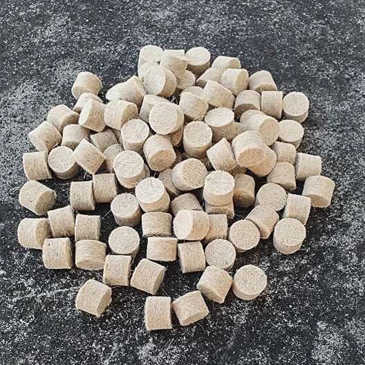 Przybitki filcowe do broni czarnoprochowej kal .50 - 10 mm - 100 szt
