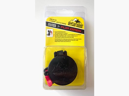 Cubierta de objetivo abatible Butler Creek MO20090 para visor Okular Klappdeckel para ZF 09 EYE 37,3mm