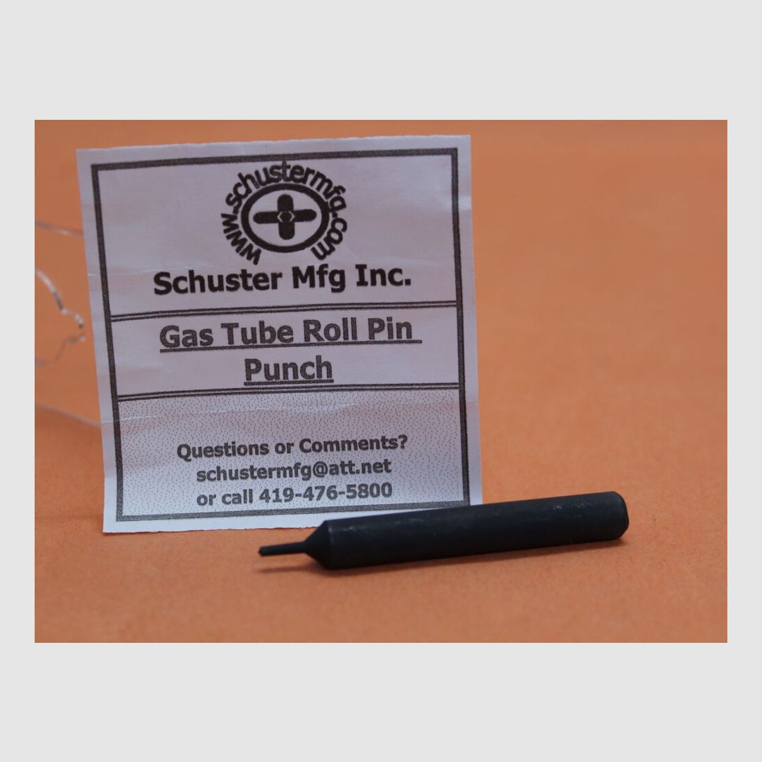Schuster Mfg Inc AR-15: Gas Tube Pin Punch Schuster/ Splinttreiber