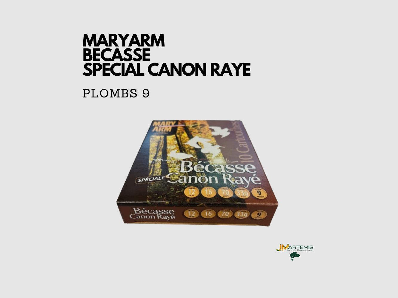 CARTOUCHES MARYARM BECASSE CANON RAYE 12/70 pb9, image 4 sur 4