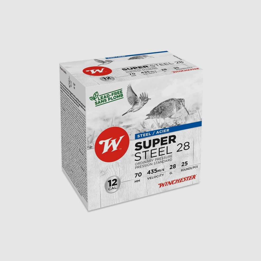 Winchester Super Steel 28 g Cal .12/70 - 25 pz.