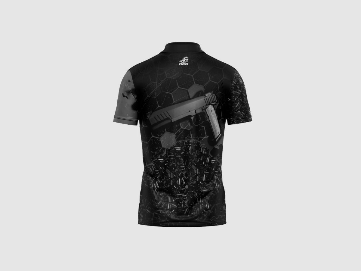 DED 1911 Competition Black T-Shirt, size: 5XL, Custom Name: No Name, Clothes type: Regular (Men), image 2 sur 3