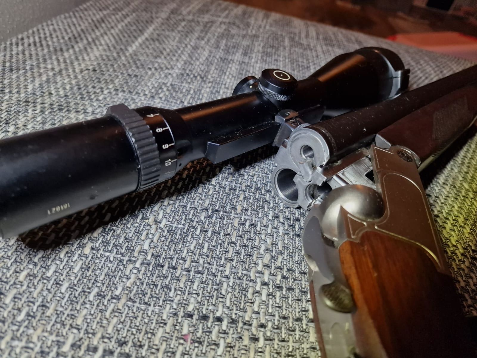 Krieghoff Plus Drilling mit EL 7x57R 12/70 22. Hornet