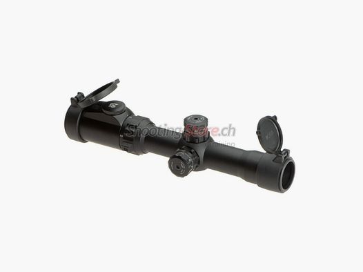 Leapers 1-8X28 30mm CQB/MRC Circle-Dot Accushot OP3 Black