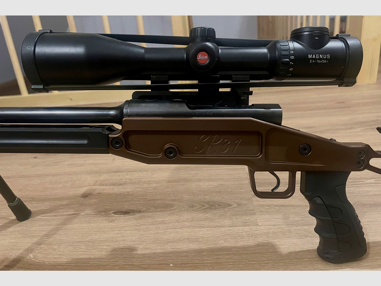 Fusil de chasse K31 (SR 31) conversion – Leica Magnus 2.4–16x56i
