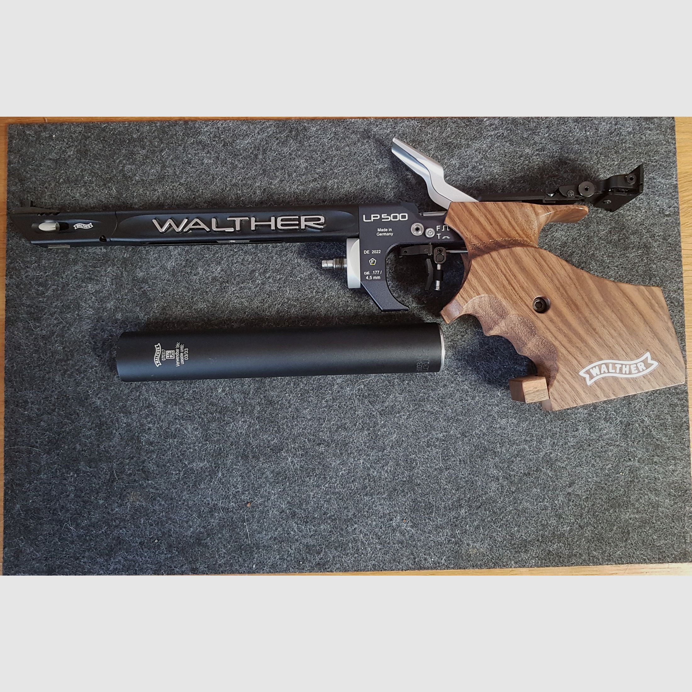 Walther LP500 Expert Matchluftpistole