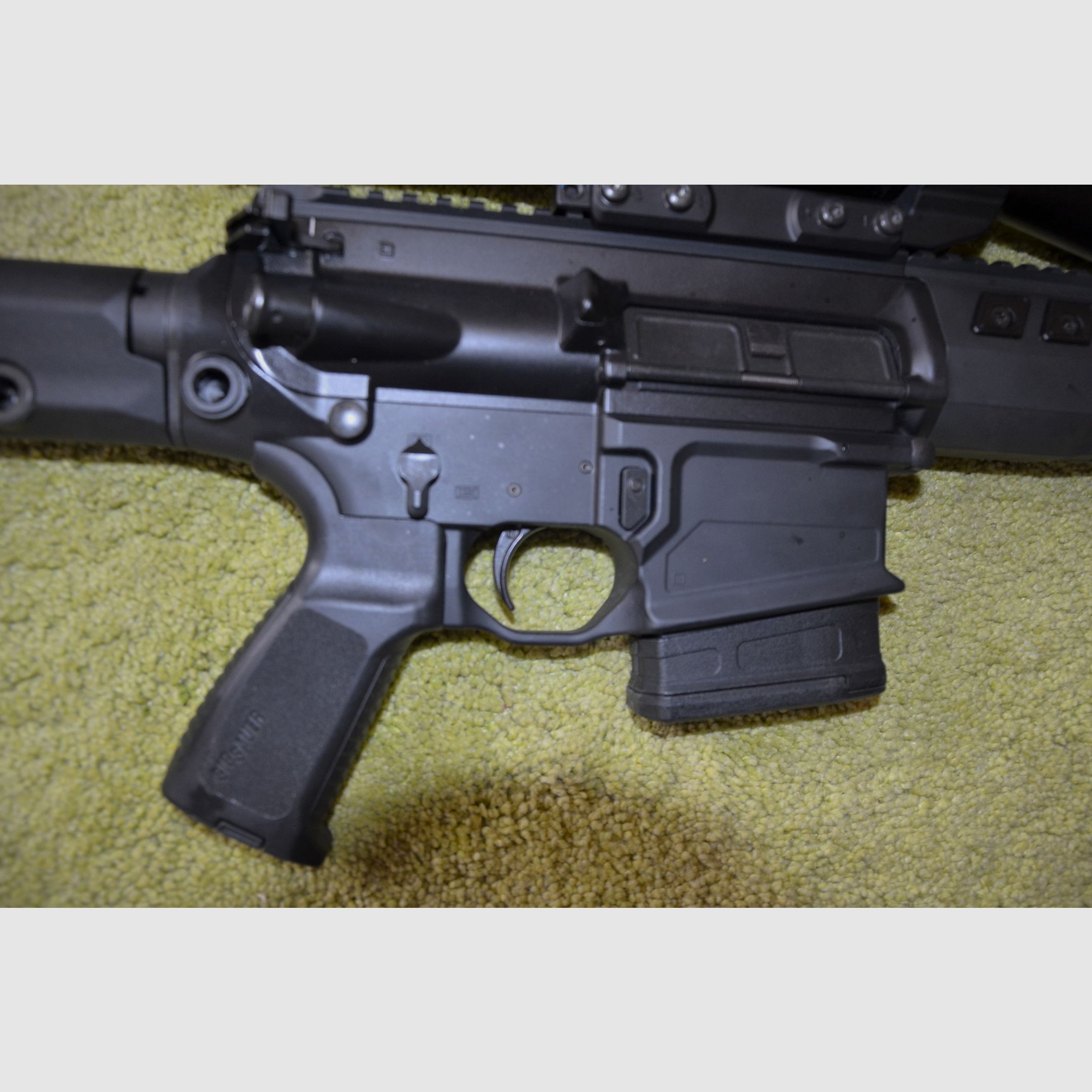 Sig Sauer 716 G2 Patrol with Geissele trigger and Magpul STR stock