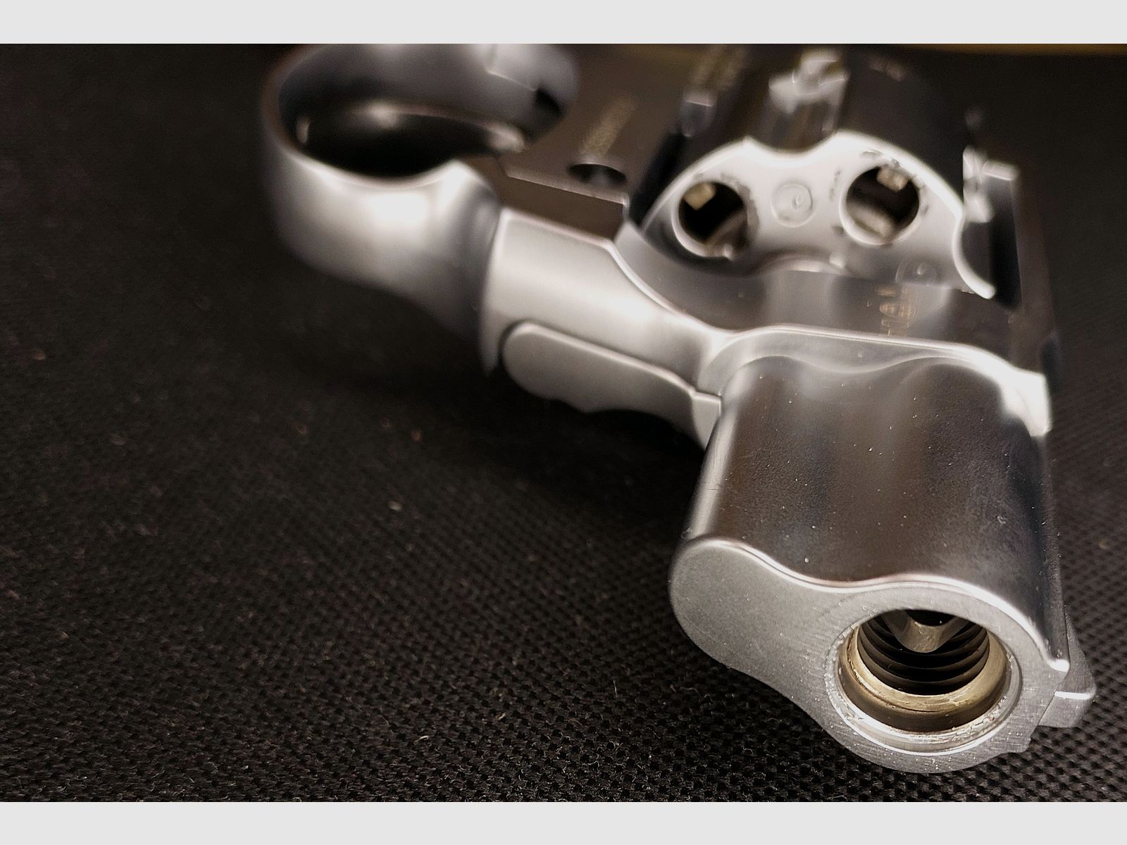 Röhm RG 59 Schreckschuss Revolver Alu Chrome 9 mm R.K. (PTB 735) neuwertig