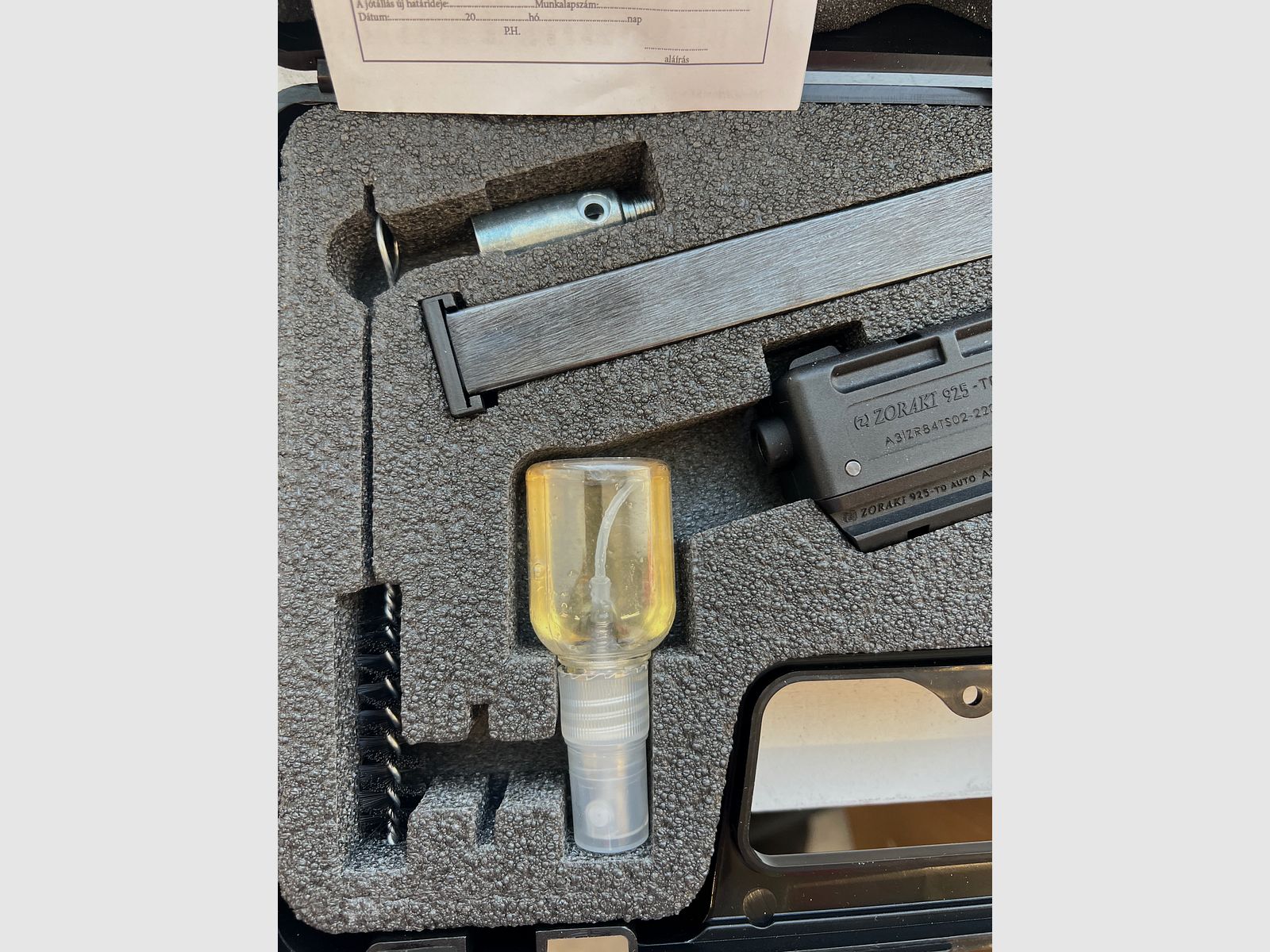 ZORAKI Gaspistole (SRS) 925 black Kal. 9mm P.A., Bild 7 von 7