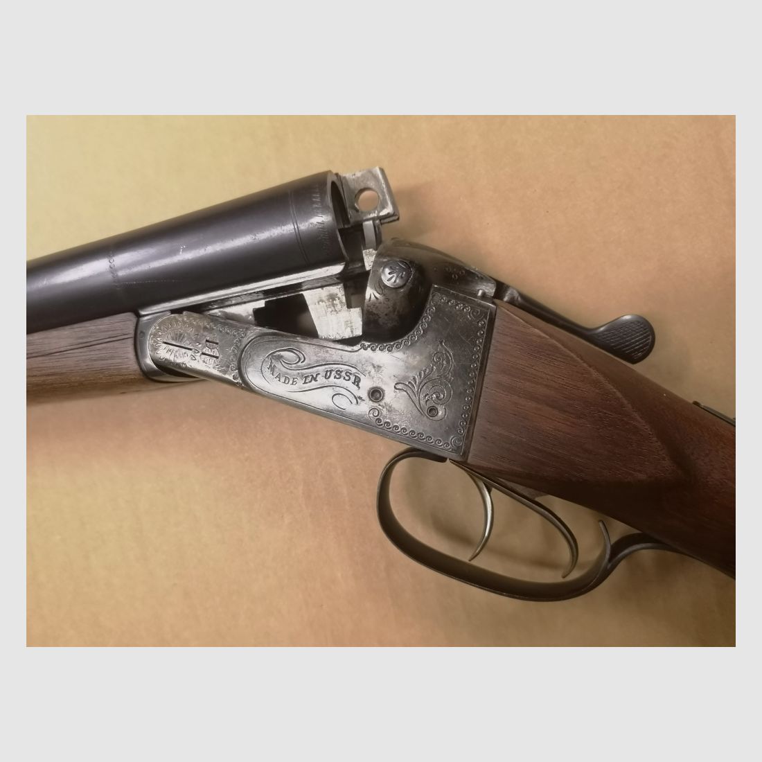 Double-barreled shotgun Brigand 12/70