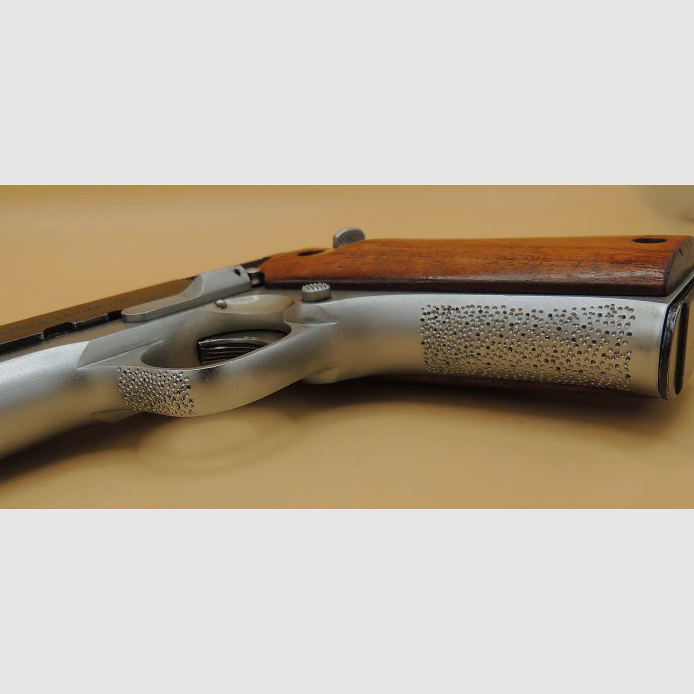 STAR PS – .45 AUTO – Matt verchromtes Sammlerstück mit Punzierung, Bild 3 von 6