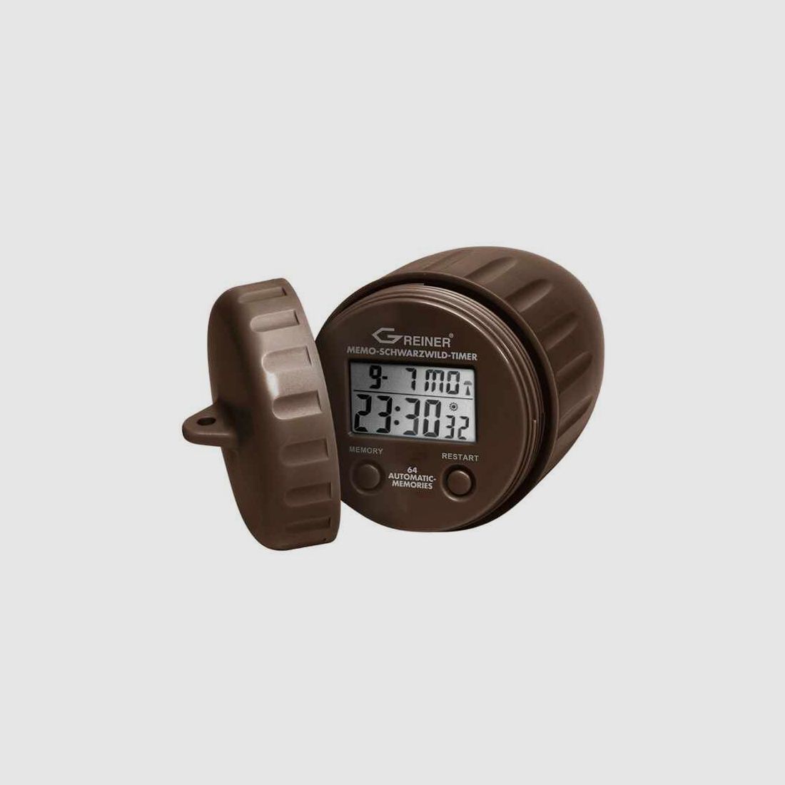 Funkwilduhr Greiner ST140, digital mit Speicherautomatik