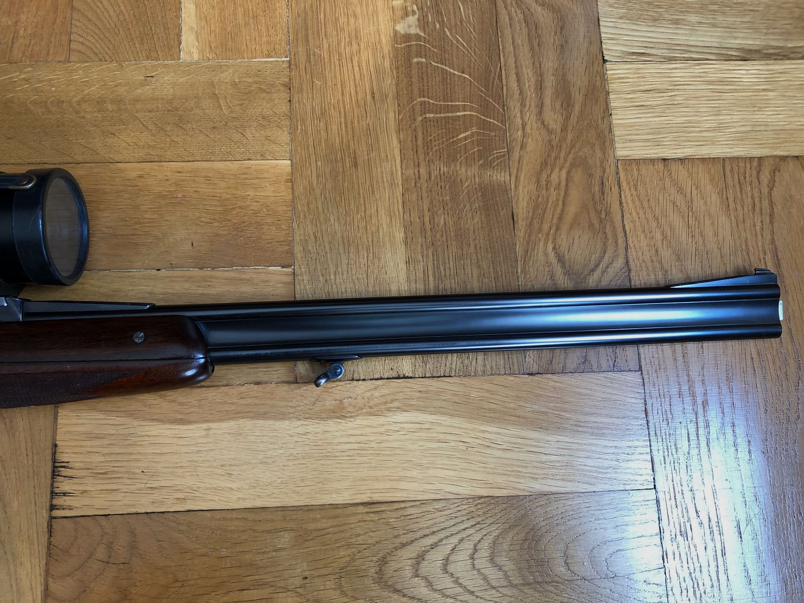 Bockdoppelbüchse Merkel BDB 221E 8x57JRS / Zeiss Diavari 3-12x56