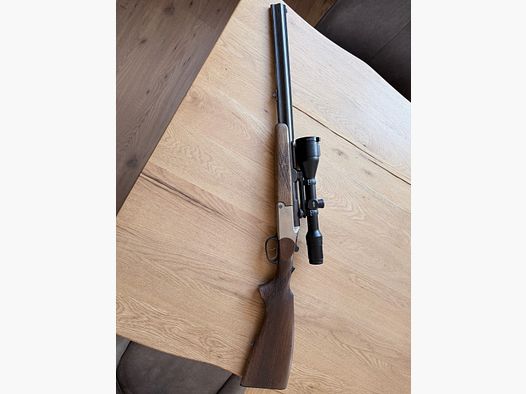 Blaser ES67 en los calibres 7x65R y 12/70 ESL 22 Hornet Meopta Meostar R1. 3-10X50