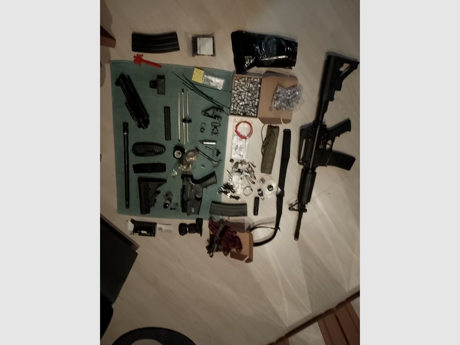 Letzte Chance! 2  .43 RAM Makierer Sturmgewehr 1R Gewehr Umarex CO2 Druckluft Set Sammlung Bastler Tausch inzahlungsnahme PCP Luftgewehr Pressluft Home Defense Festpreis 