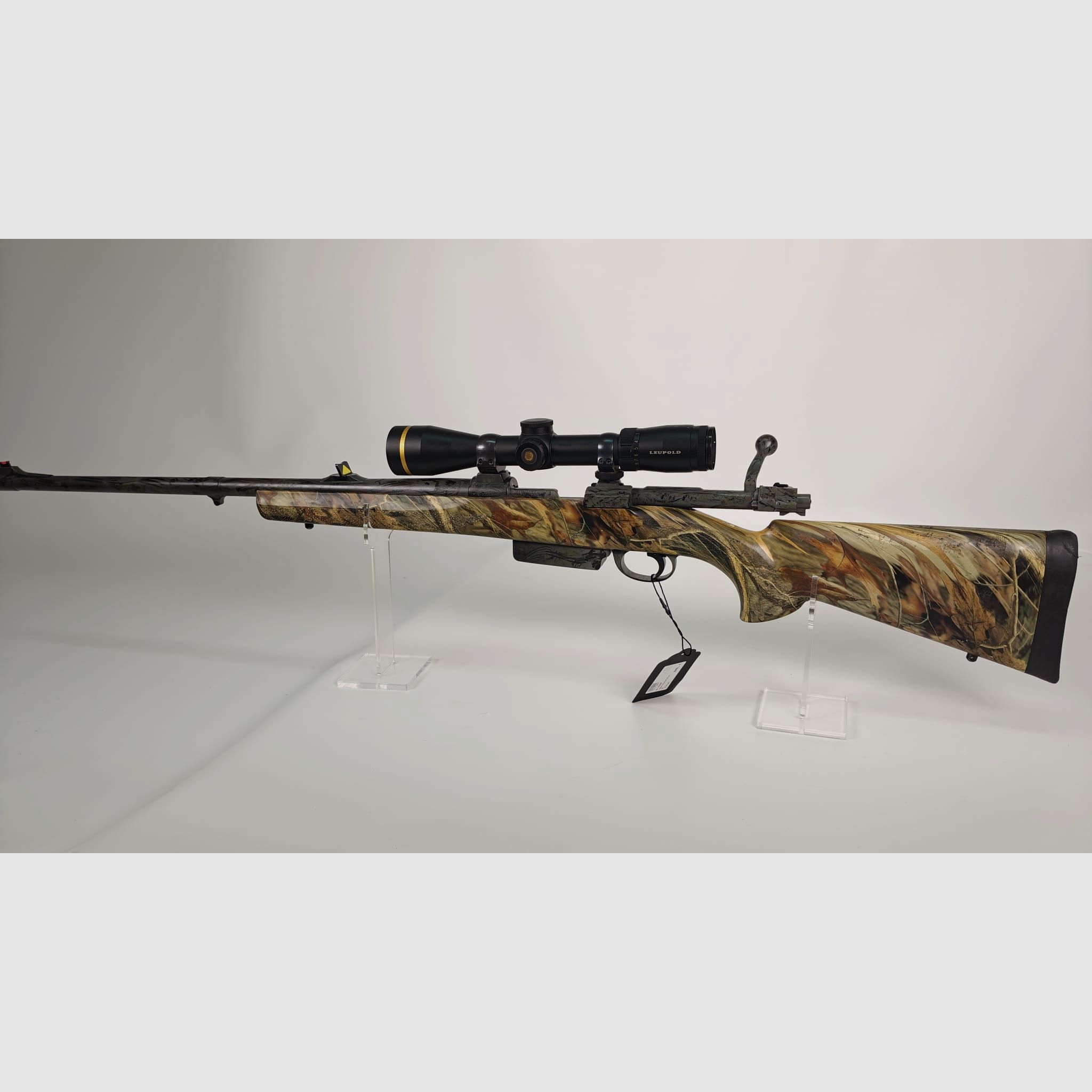 Steyr Mod. 98 .375Ruger con cañón intercambiable, Leupold VX-6 2-12x42 y Aimpoint 7000L 2x, imagen 1 de 8