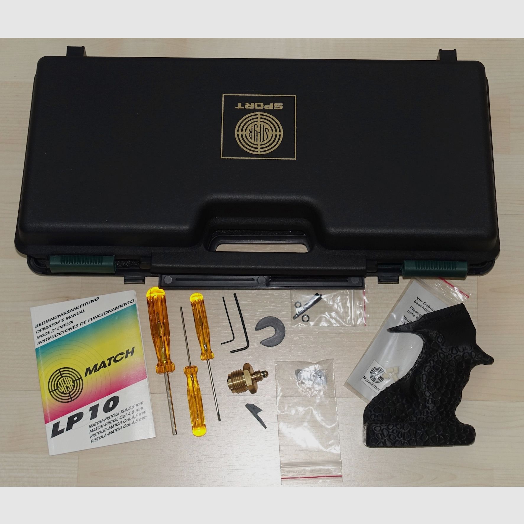 TOP Angebot neuwertige Steyr LP10 Pressluft Matchpistole / Bitte lesen!