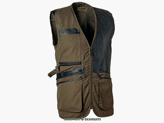Blaser Ganzjahresschiessweste links Braunolive