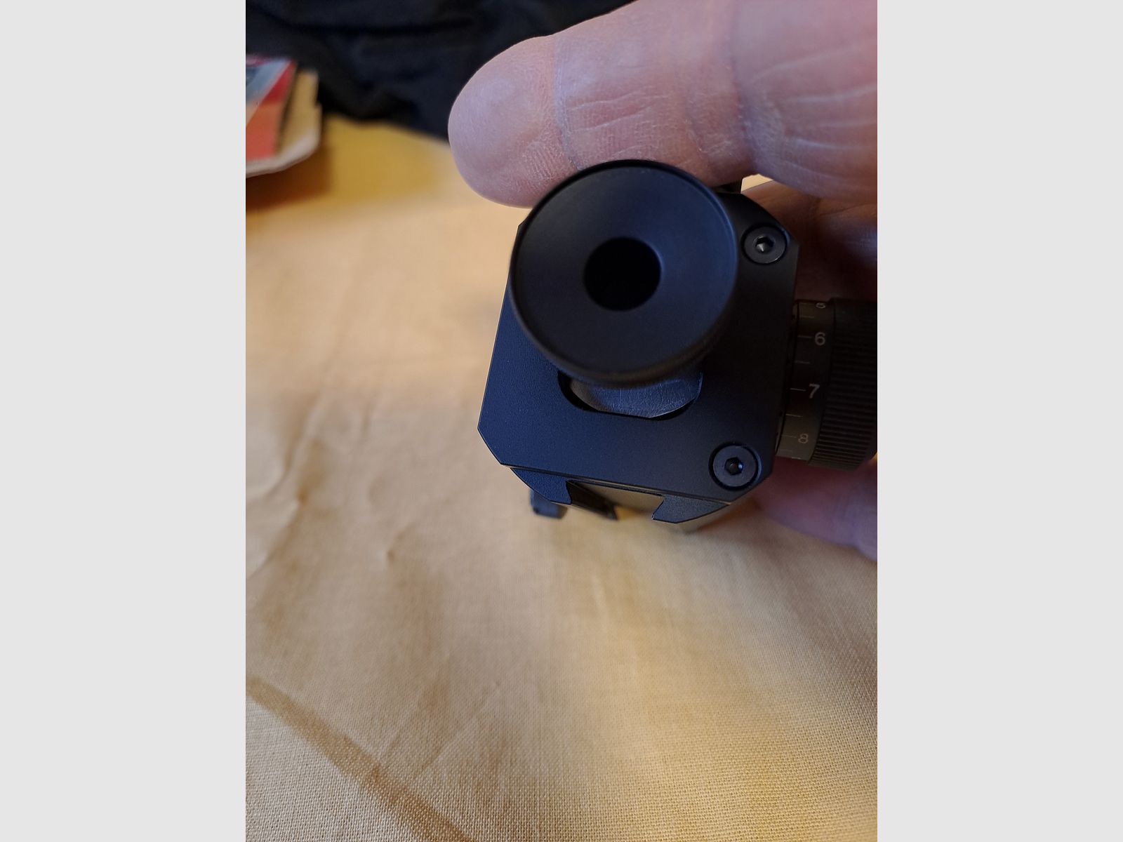 ¡Steyr Match Diopter 40 clics nuevo!