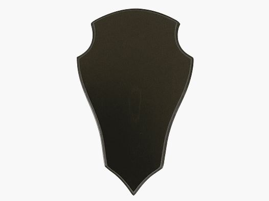 5etta Piastra Trofeo Cervo Quercia Scura 20x13 cm