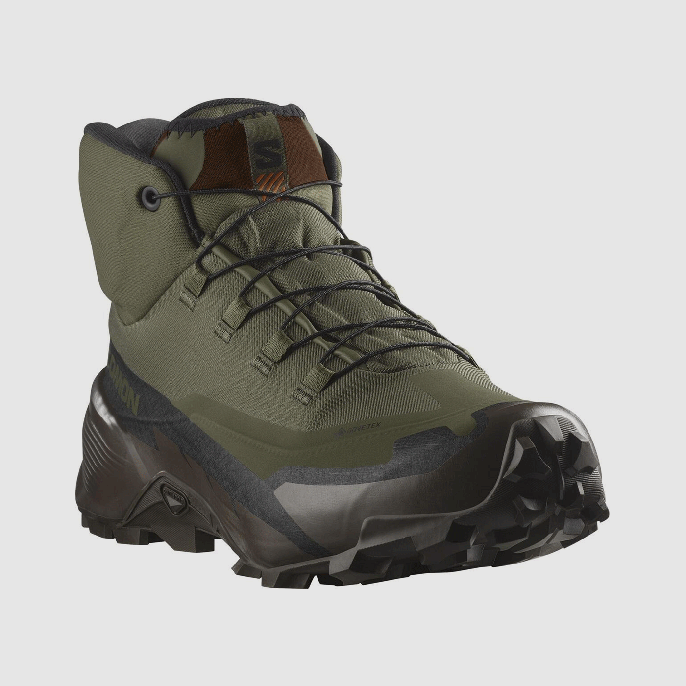 SALOMON – HERREN – CROSS HIKE TRACKER GTX Ranger Green / Earth Brown / Black, Bild 2 von 6