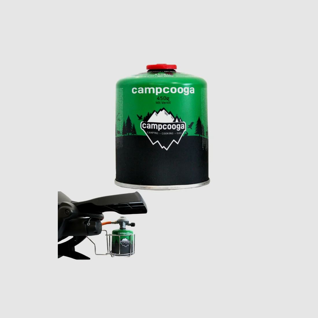 Butan Schraubkartuschen 450g mit 7/16 Zoll Schraubgewinde