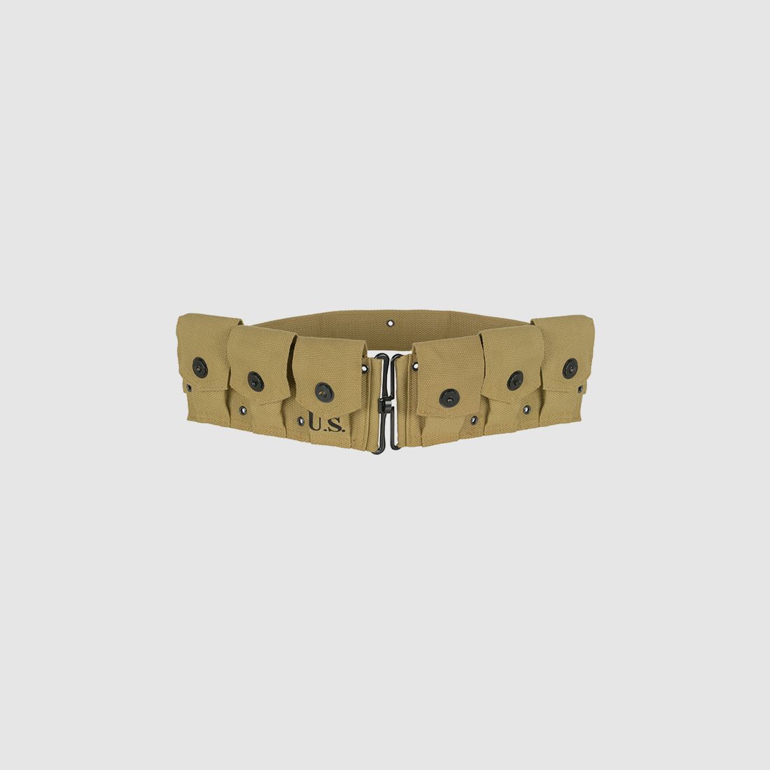US WW2 M1 Garand Rifle 6-pouches Cartridge Belt [8FIELDS]
