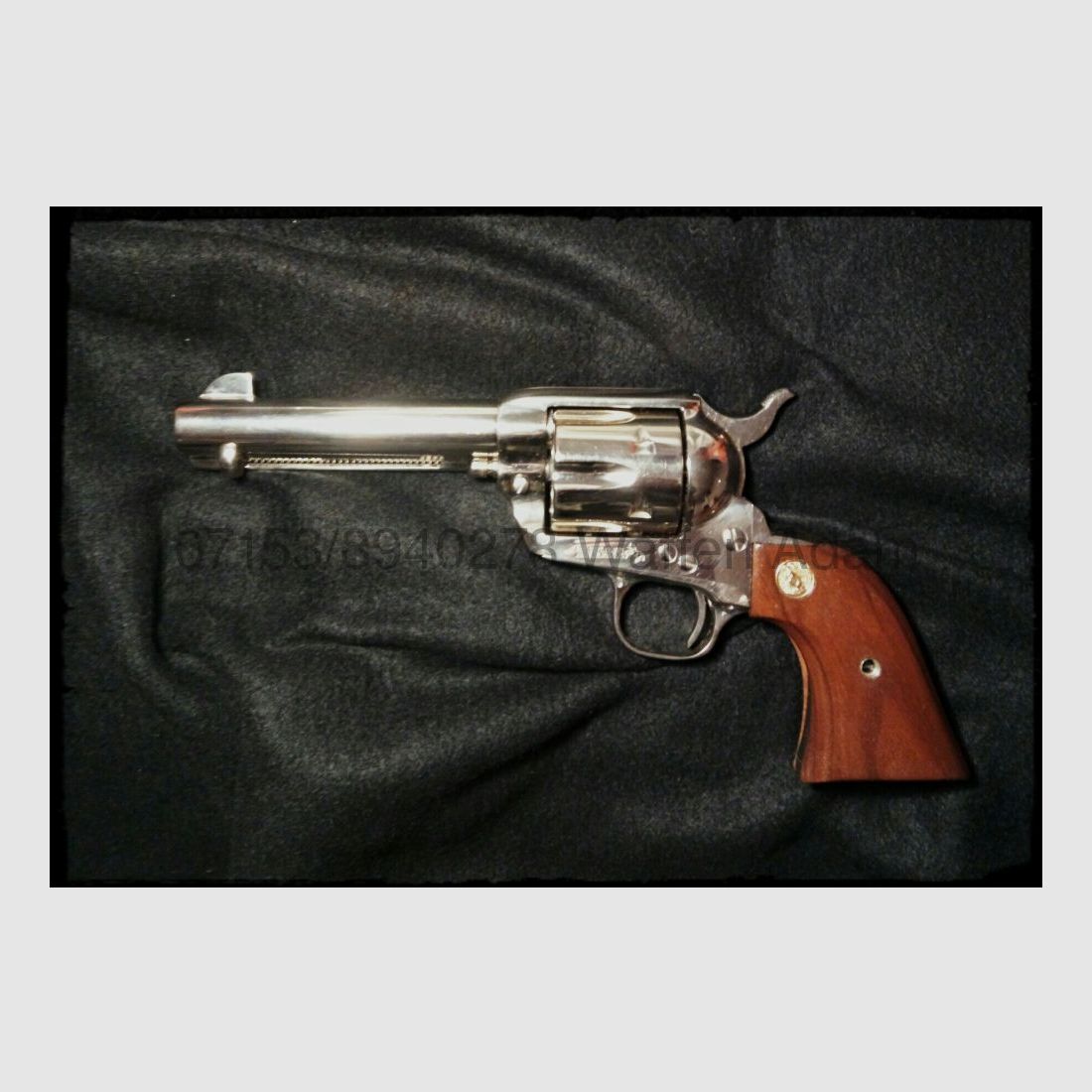 Colt SAA 4 3/4" Nickel