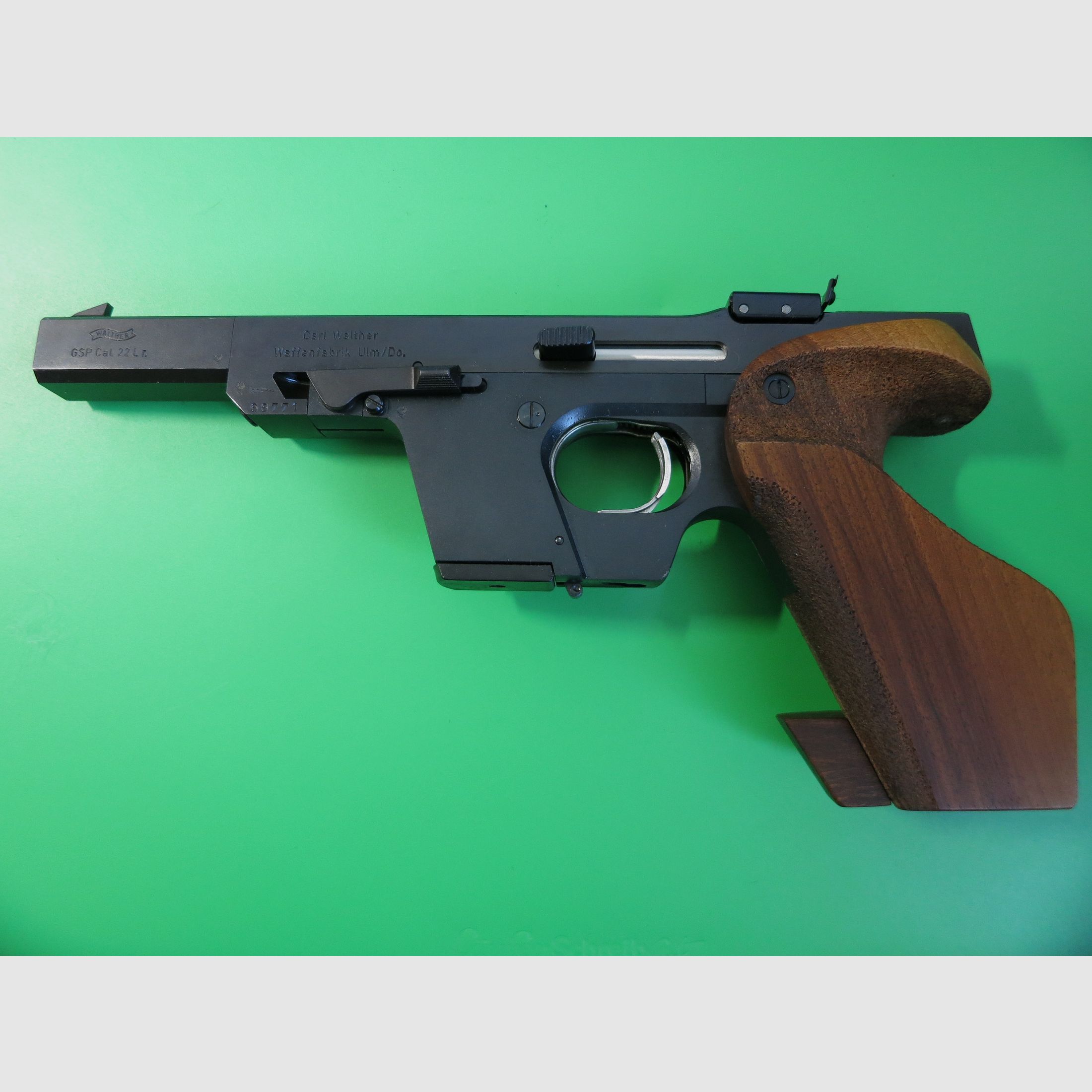 Sport-Pistole Walther GSP Kaliber .22lr, Sport-Griff, weltweit beliebteste Sportpistole, super Zustand-wie neu!    #1