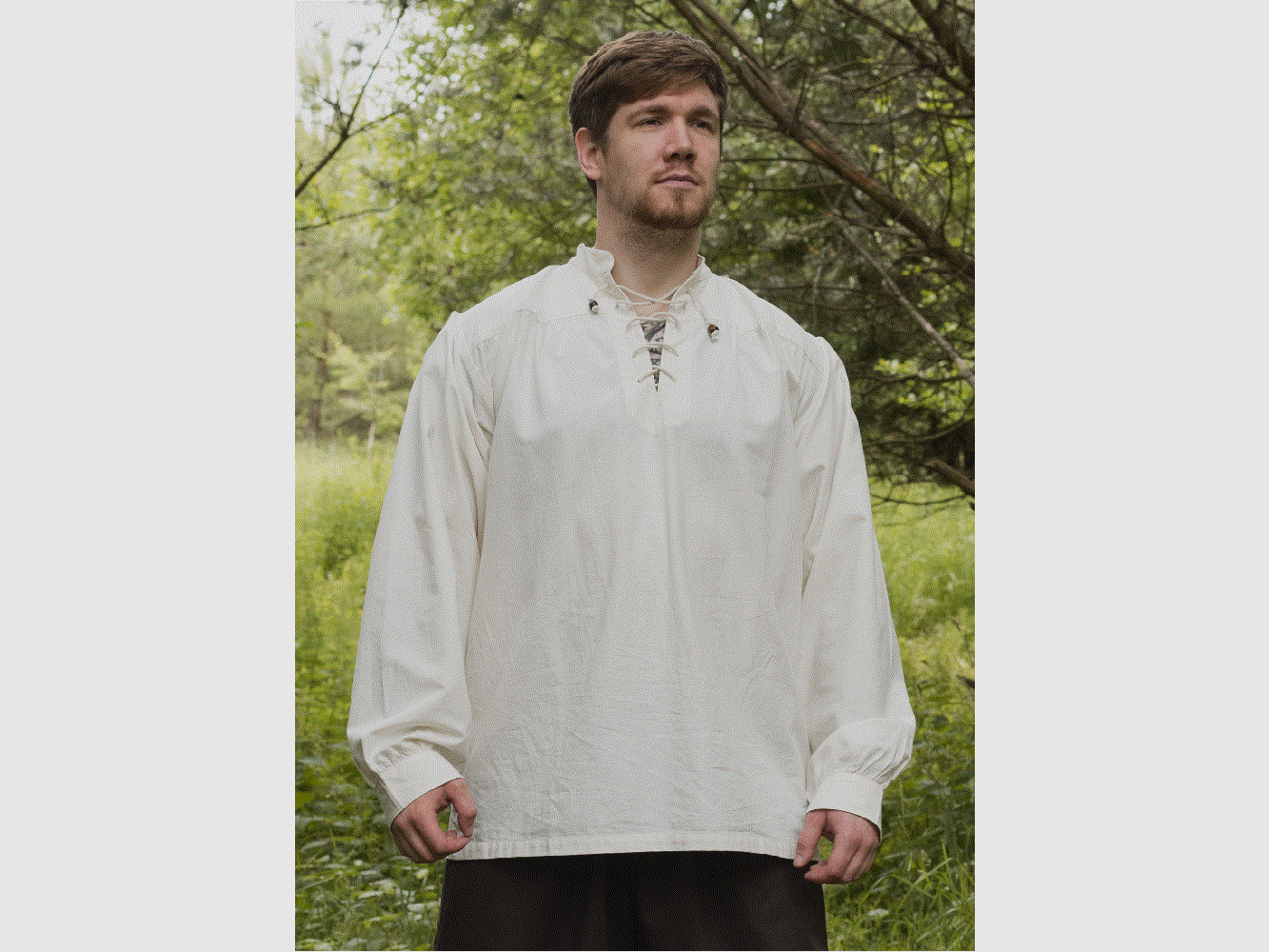 Middel-eeuwse shirt Ludwig, natuur