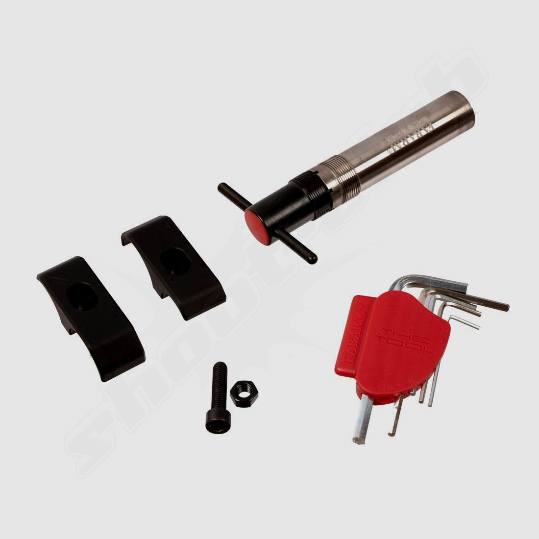 Fabarm STF12 with telescopic stock, blued.