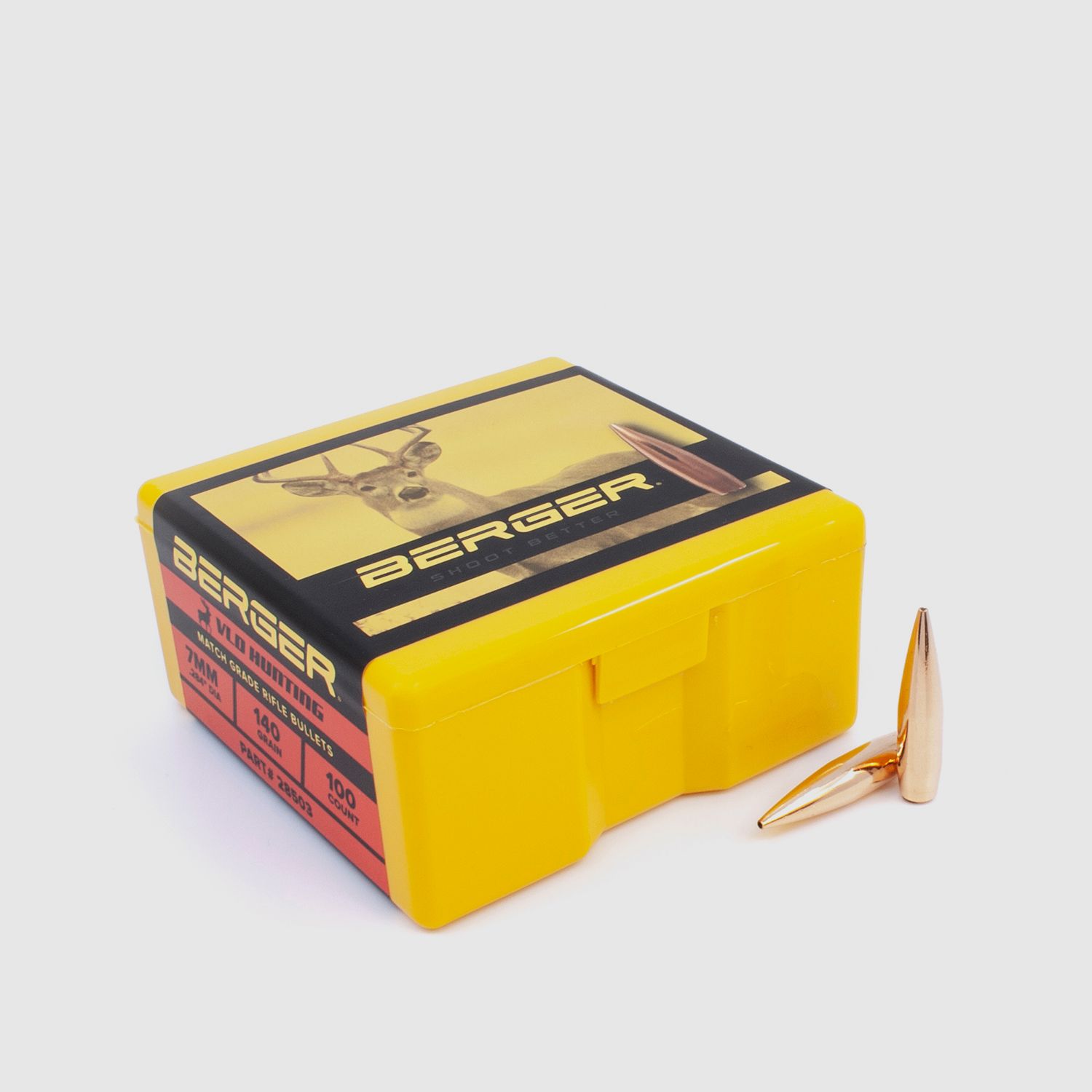 Berger Geschoss 7mm/.284 VLD Hunting 140GR 100 Stück