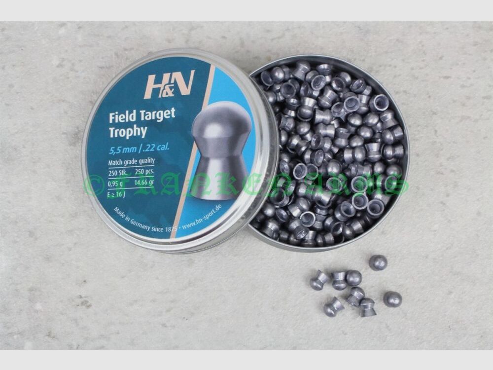 H&N Field Target Trophy 5,54mm 250 Stück Staffelpreise
