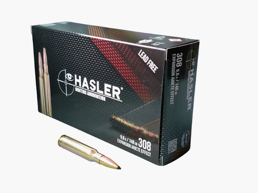 Hasler Ariete .308 Win. 9,6 grama / 148 grain 20 strzałów – amunicja myśliwska #123806