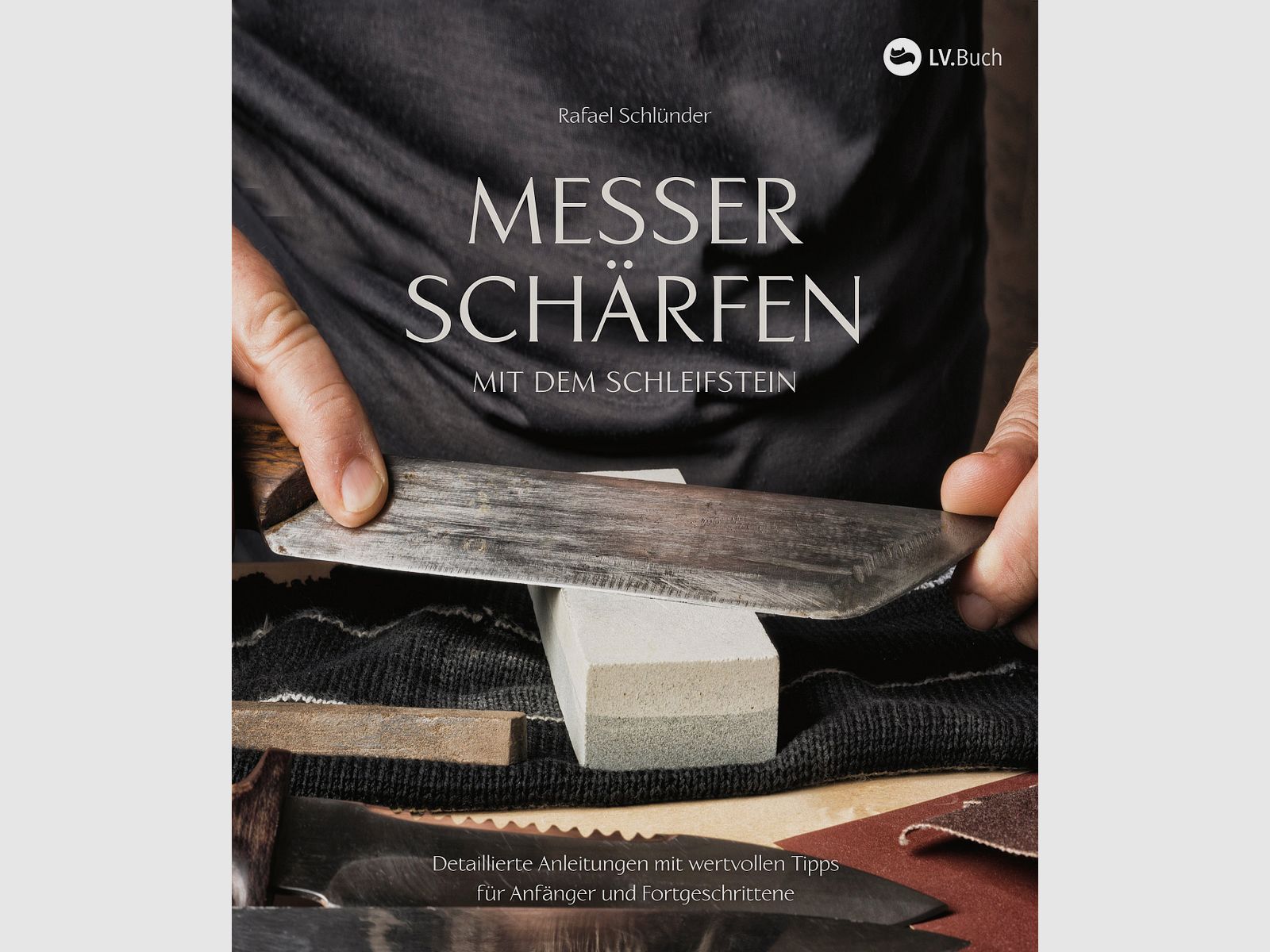 Messer schrfen mit dem Schleifstein