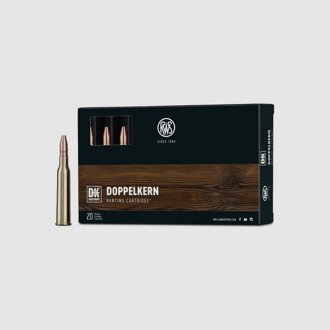 RWS DK 9.1g / 140grs à20 6.5X57R