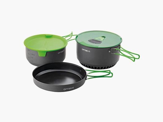 Optimus Optimus Kochtopfset Terra Camp 4 Pot Set