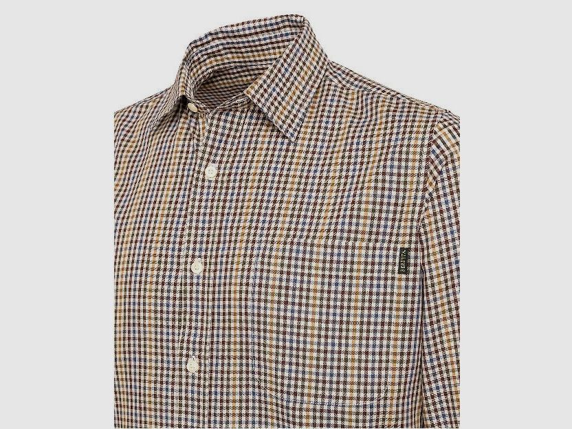 BERETTA SHIRT BRYGGEN APRICOT/BORDEAUX LU382, image 2 of 8