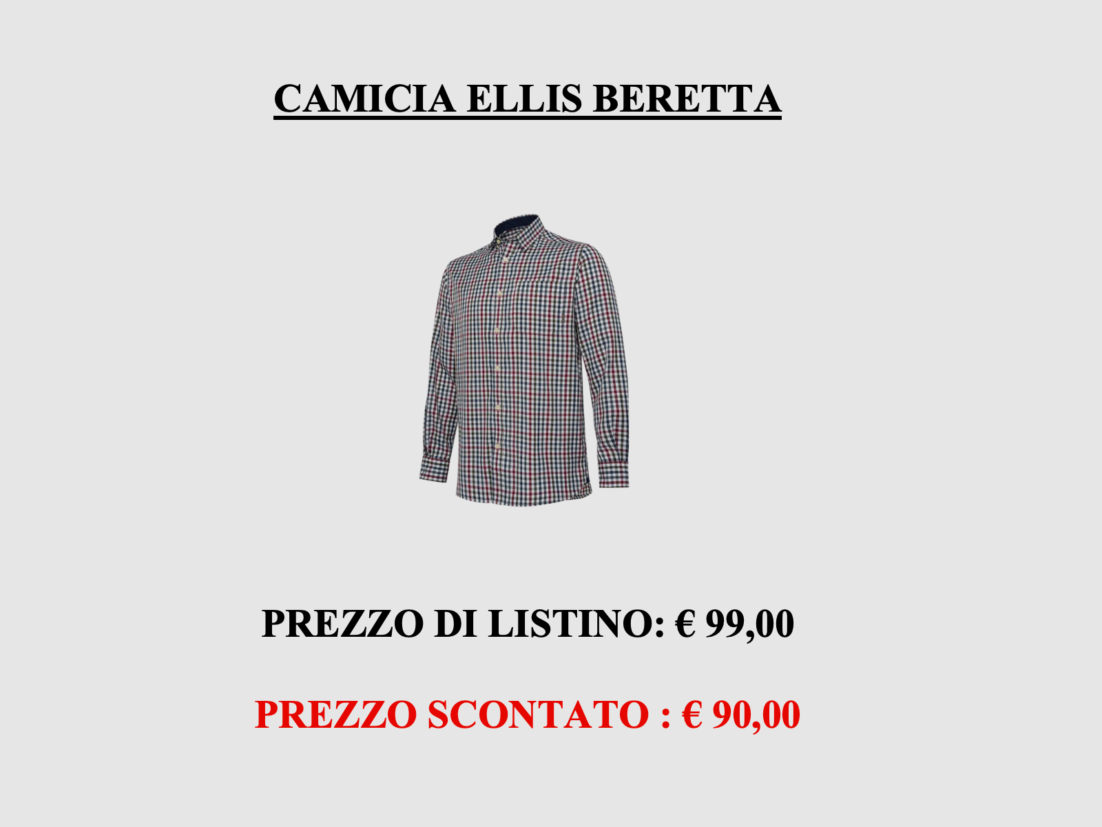 Beretta – Ellis Hemd, Bild 1 von 5