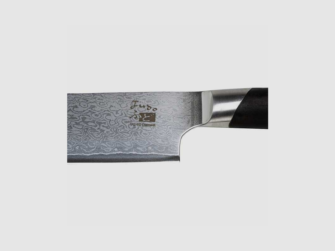 Fudo Gendai Gyuto Hocho Fleischmesser Damast VG10 Ebenholz