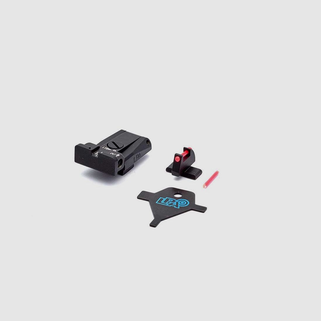 LPA SPR96BE7F Sight set for Beretta Stock, Brigadier, Billenium, image 1 of 3