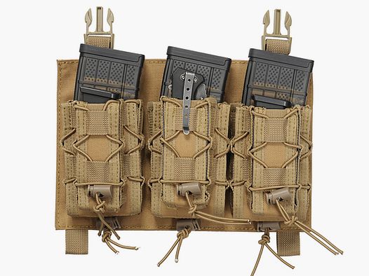 Buckle Up Speed Triple Rifle/Pistol Mag Pouch - Coyote