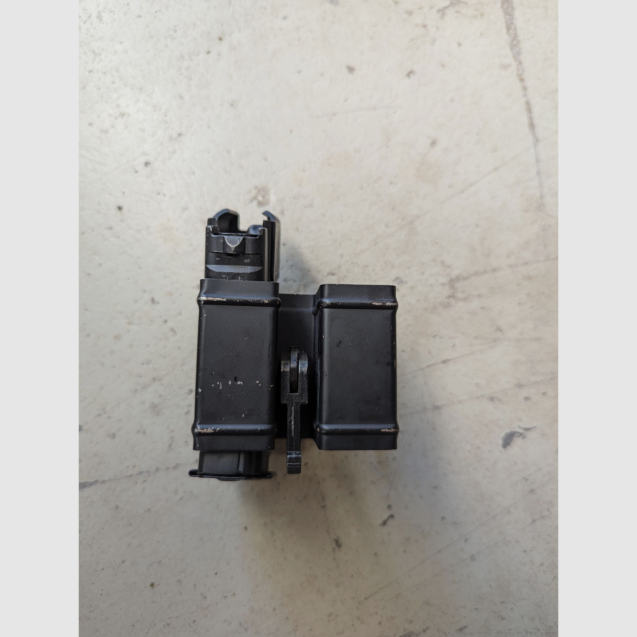 Airsoft Softair Metallo Caricatore Accoppiatore Supporto Connettore per AK47 WBP Minijack 7.62 x 39